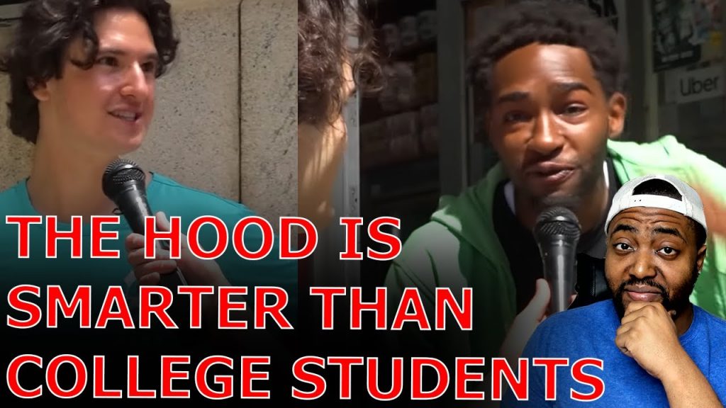 Woke Liberal College Students Vs The Hood On If Men Can Get Pregnant