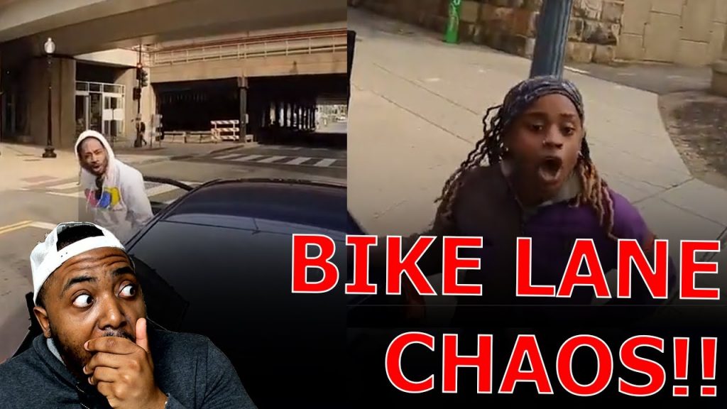 Chaos Breaks Out After White Skateboarder Asks Illegally Parked Black Couple To Get Out Of Bike Lane