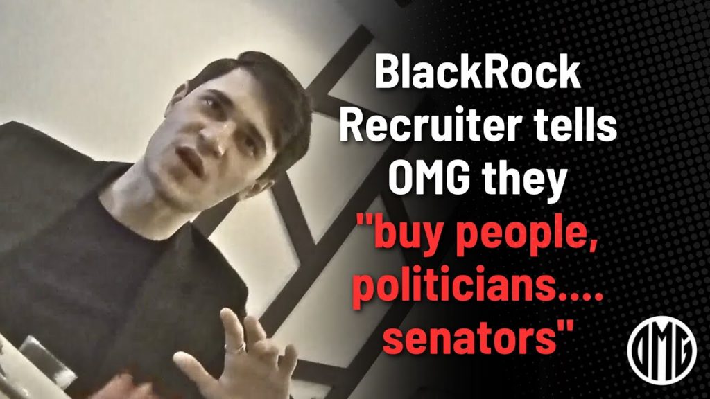 BlackRock Recruiter Who ‘Decides People’s Fate’ Says ‘War is Good for Business’ Undercover Footage