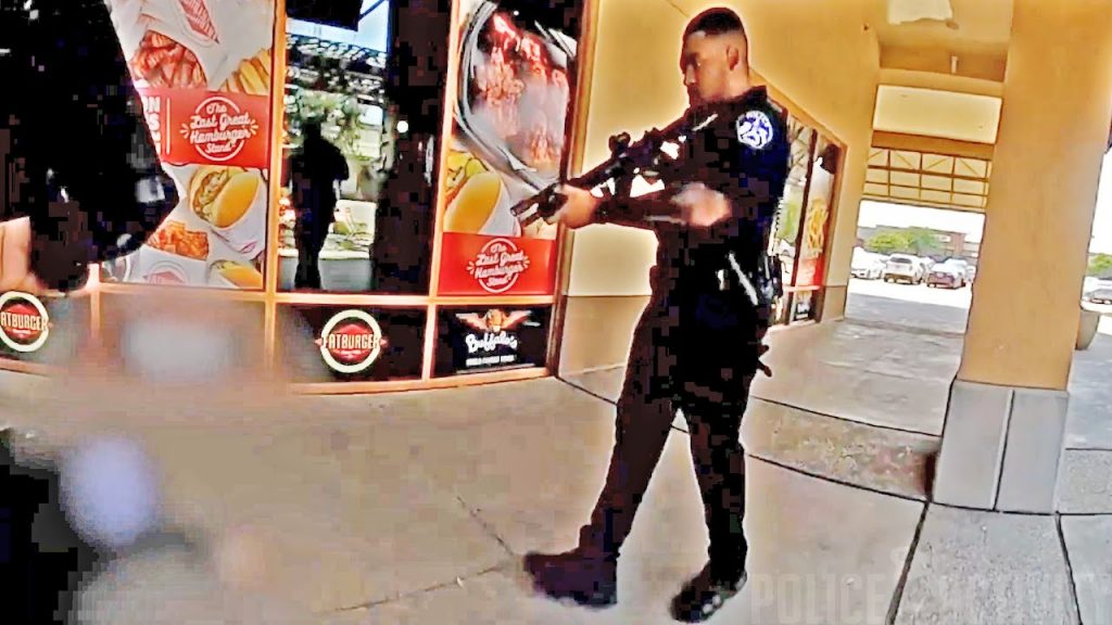 Bodycam Video Shows Officer Track and Kill Mass Shooter at Allen Outlet Mall