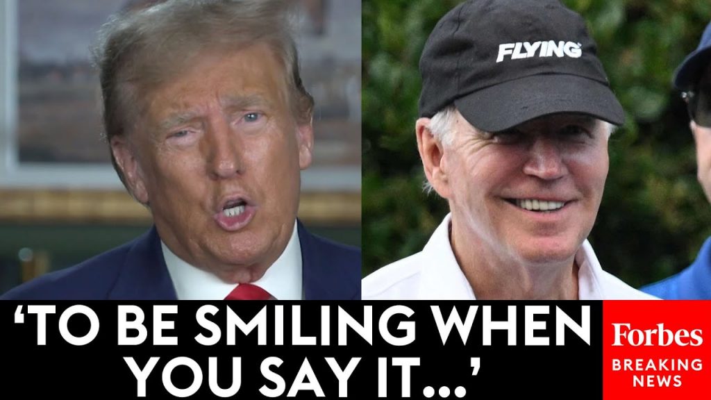 BREAKING NEWS: Trump Goes Off On Biden For ‘Disgraceful’ Response To Deadly Maui Wildfires