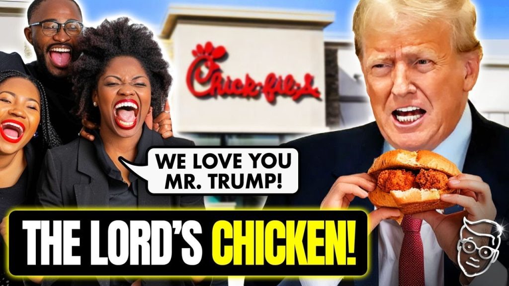 Trump Walks Into Chick-Fil-A | Black Staff GASP, Then ROAR “We LOVE You!” Media Won’t Show You THIS