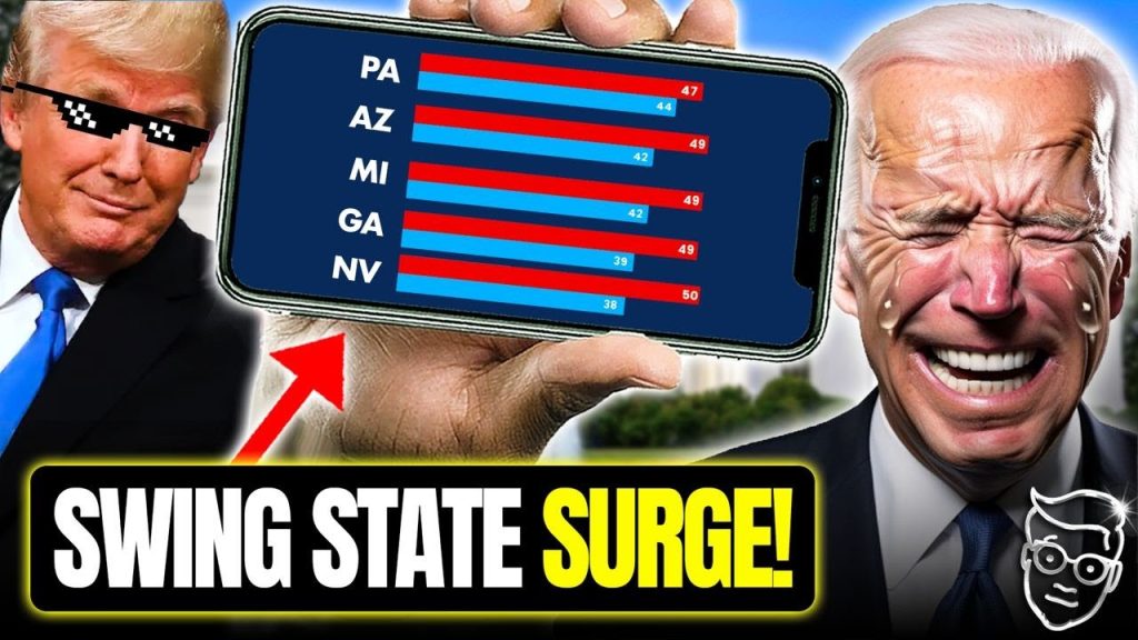 CNN PANICS as NYT Poll Shows Trump Leads Biden In Swing States | Black Voters & Latinos ABANDON Joe