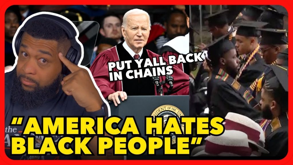 Black HBCU Students REJECT Biden’s Graduation Speech!