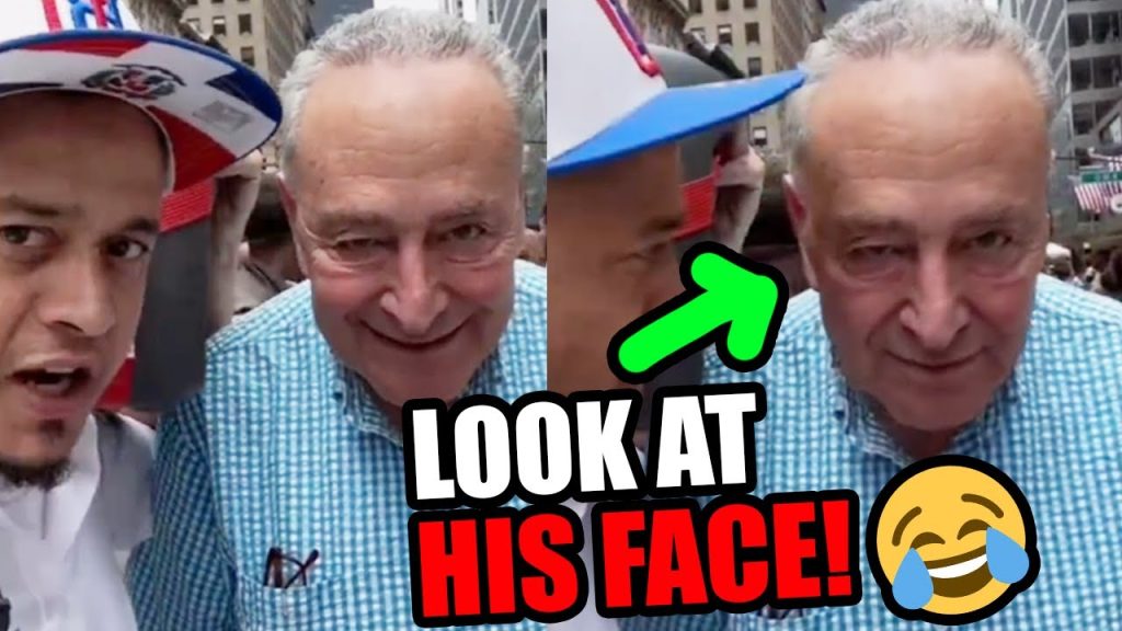 Chuck Schumer didn’t see this prank coming lol