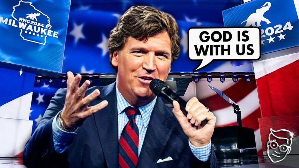 ‘GOD IS AMONG US’ Tucker Leaves STUNNED RNC Crowd in CHILLS After Revealing Trump Shooting MIRACLE