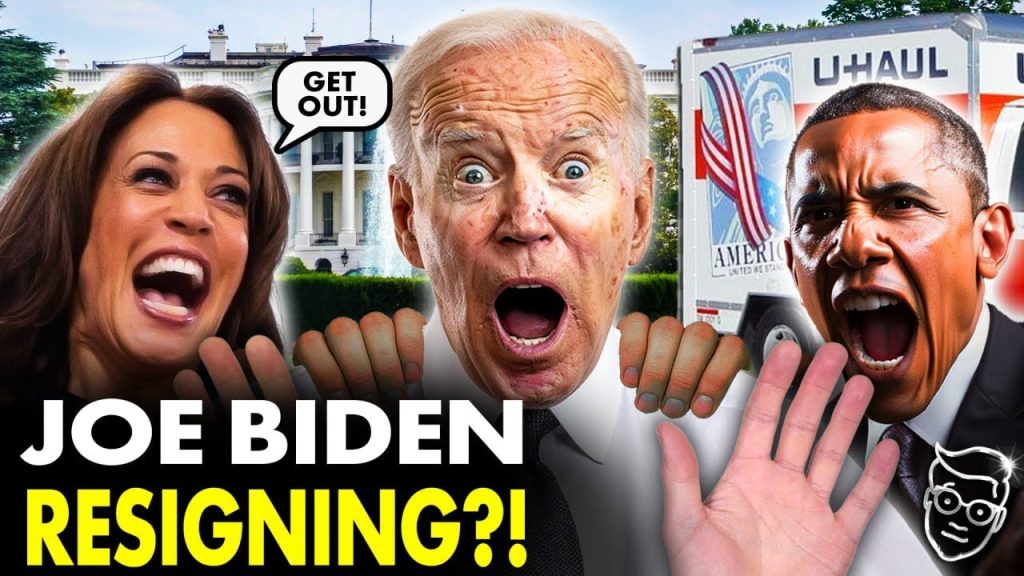 Will Biden RESIGN TONIGHT? U-Haul at White House before ‘Farewell Address’ | SKIPPING Kamala Speech