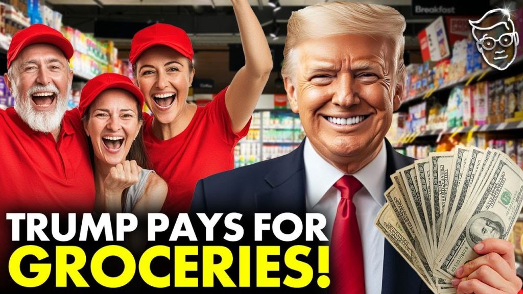 Trump Whips Out 0 BILLS, BUYS Groceries For Mom of Three | ‘Media Doesn’t Want You To See This’