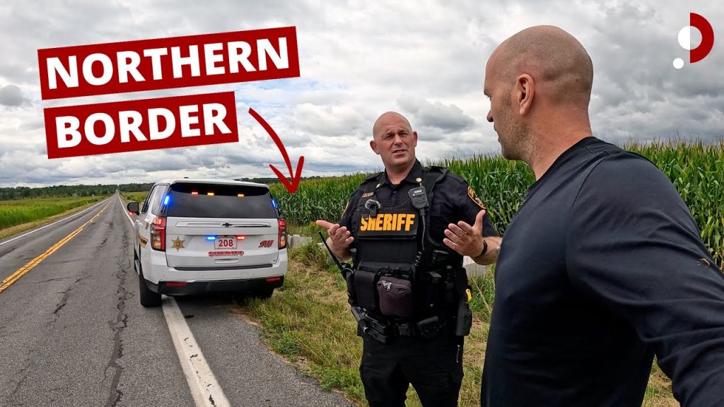 At US/Canada Border With Sheriff Dept. (exclusive access)