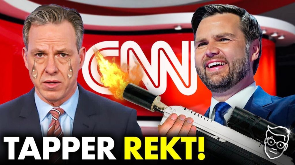 INSTANT REGRET! JD Vance Flips Script on Rabid CNN Host, Sends Jake Tapper into On-Air PANIC ATTACK