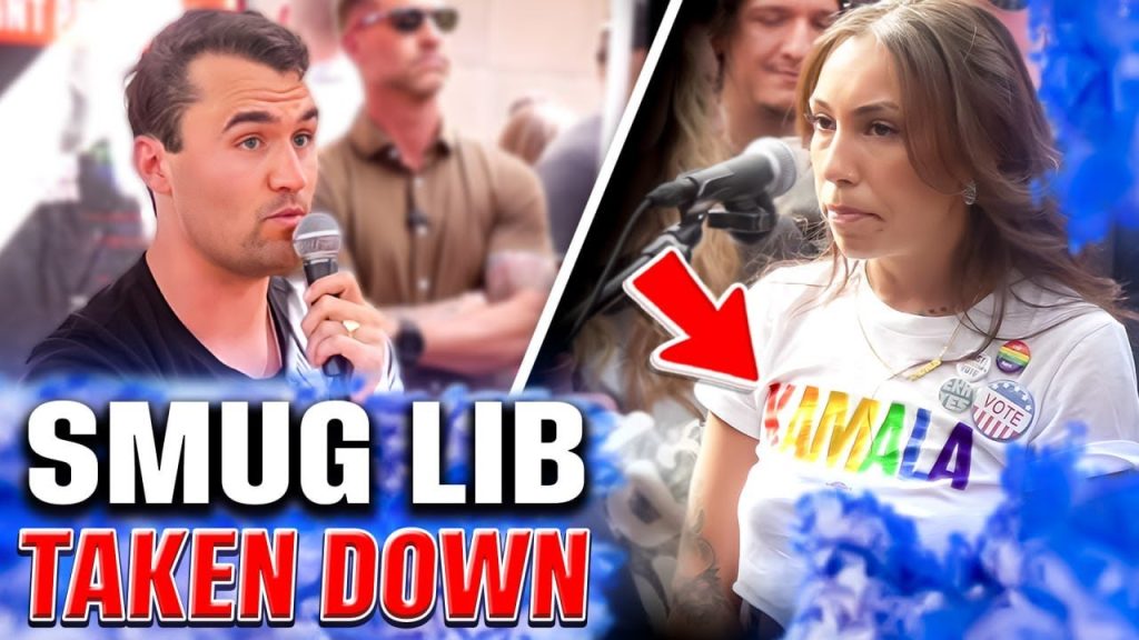 Charlie Kirk Refuses to Let Kamala Voter Spew Lies