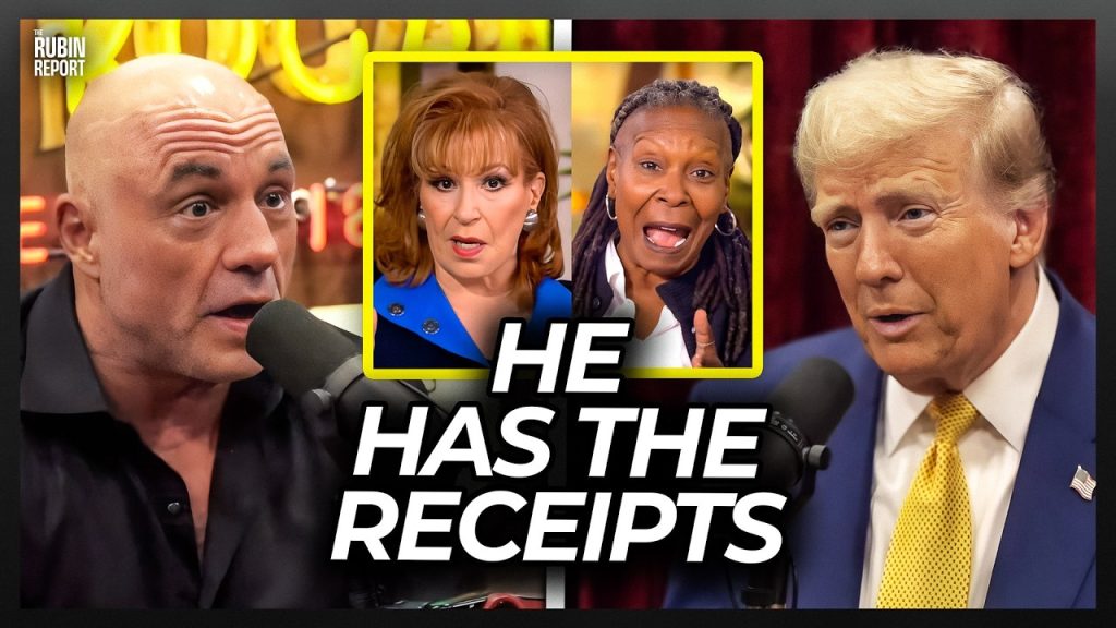 Trump Makes Joe Rogan Go Quiet by Exposing ‘The View’ Host’s Hypocrisy