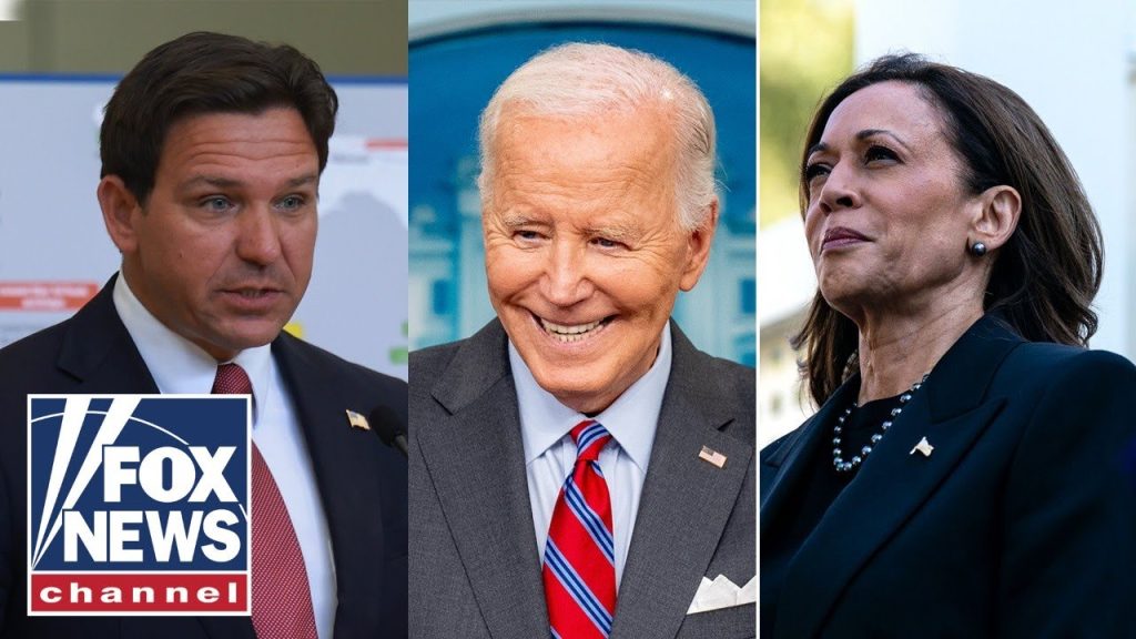 Biden appears to send subtle jab to Kamala Harris amid DeSantis feud