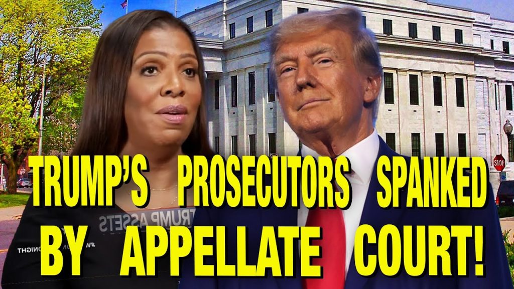 Appellate Court DESTROYS Trump’s Prosecutor- Ready To TOSS OUT 0 Million Verdict!