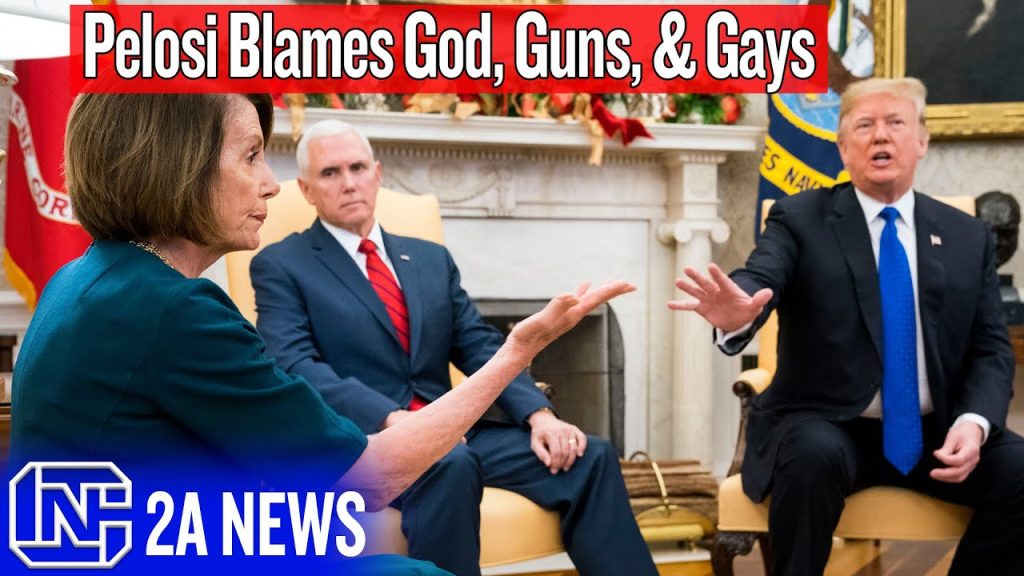 Nanci Pelosi Blames God, Guns, & Gays On Trump Victory