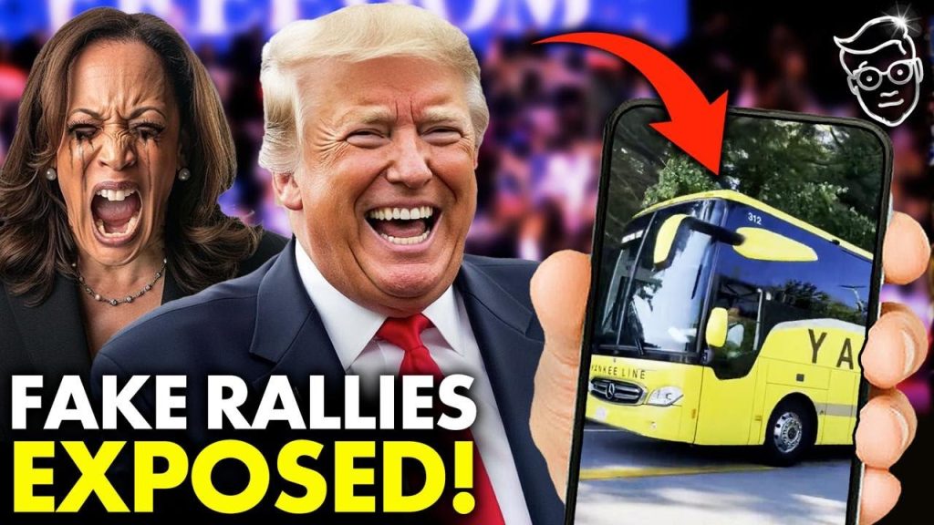 EXPOSED: Kamala Campaign BUSTED AGAIN for BUSNG FAKE ‘Supporters’ Into Rally From ‘Out of State’