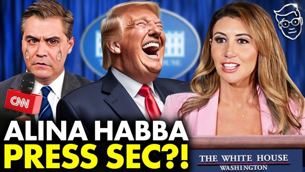 PANIC! DC Reporters On Life-Support As Trump Ready To Name Alina Habba White House Press Secretary