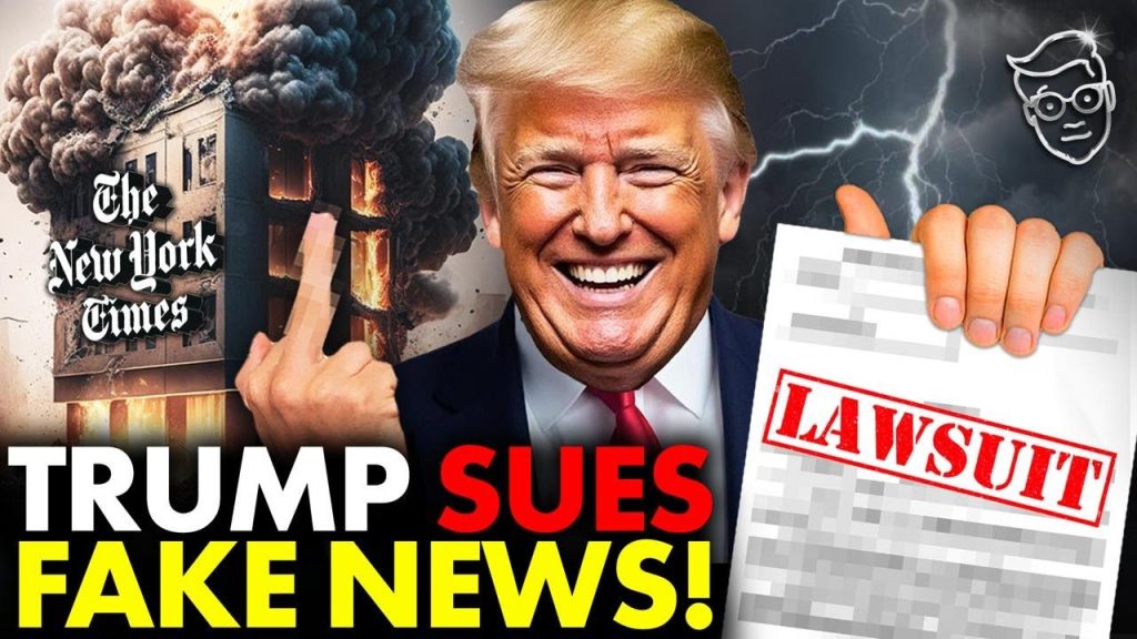 Trump Unleashes  BILLION LAWSUIT Against New York Times and CBS Over FAKE NEWS | ‘Pay Up!’