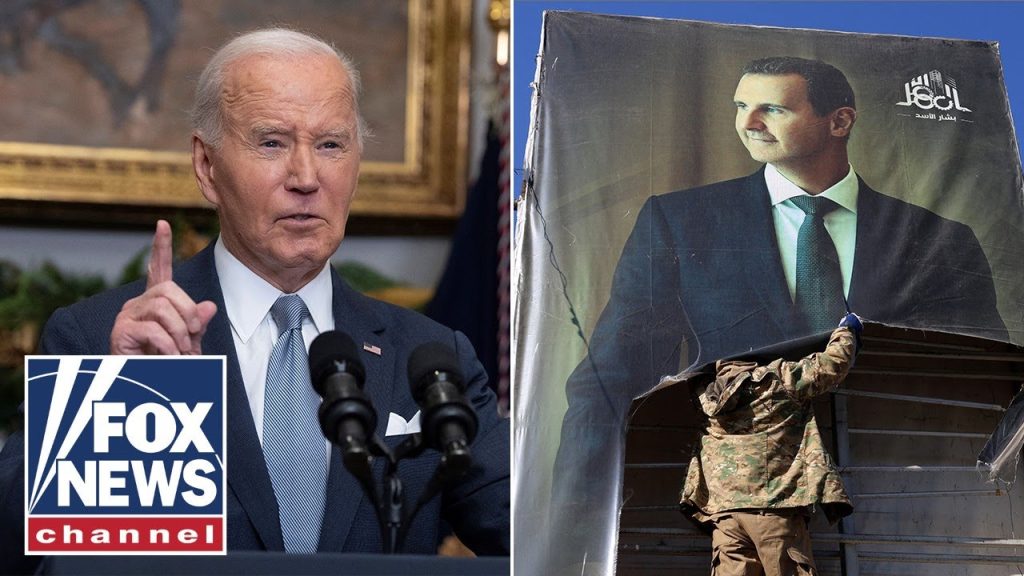 FUNDAMENTAL ACT OF JUSTICE’: Biden addresses situation in Syria following fall of Assad regime