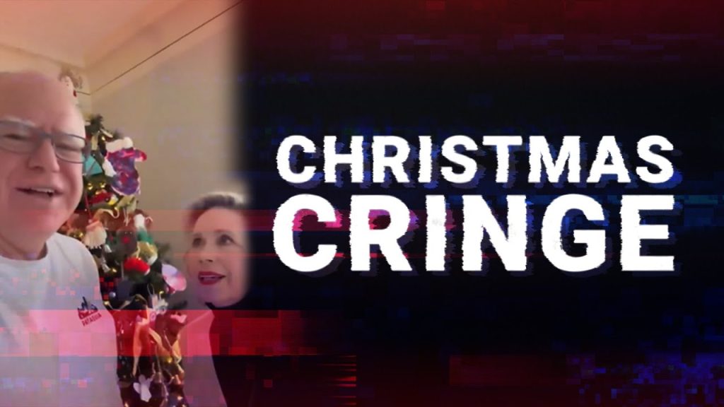 ‘Something is off’: Tim and Gwen Walz post cringe Christmas video