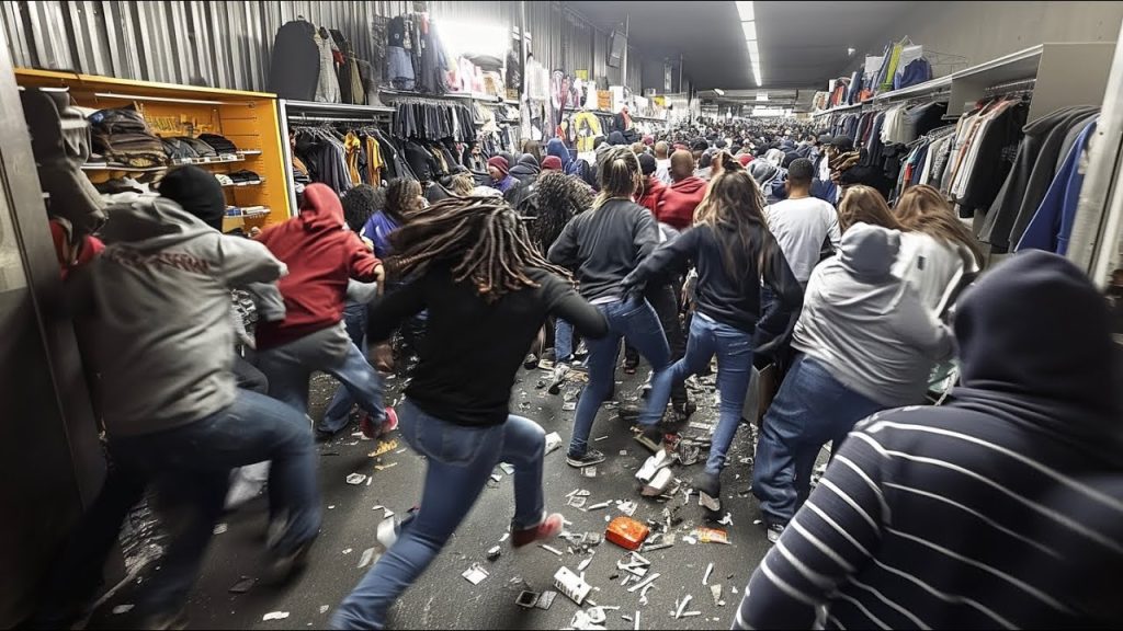 Female Gang Raids TJ Maxx… as NYC Gives Up on Theft