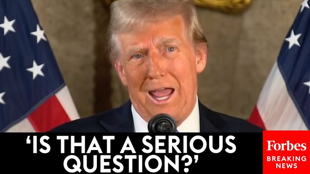 Trump Stunned By Reporter’s Question: ‘How Could I Answer A Question Like That?’