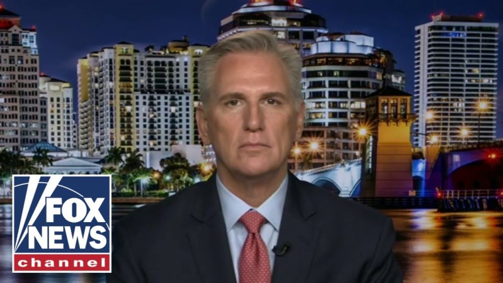 Trump won’t ‘waste 1 minute,’ Kevin McCarthy says