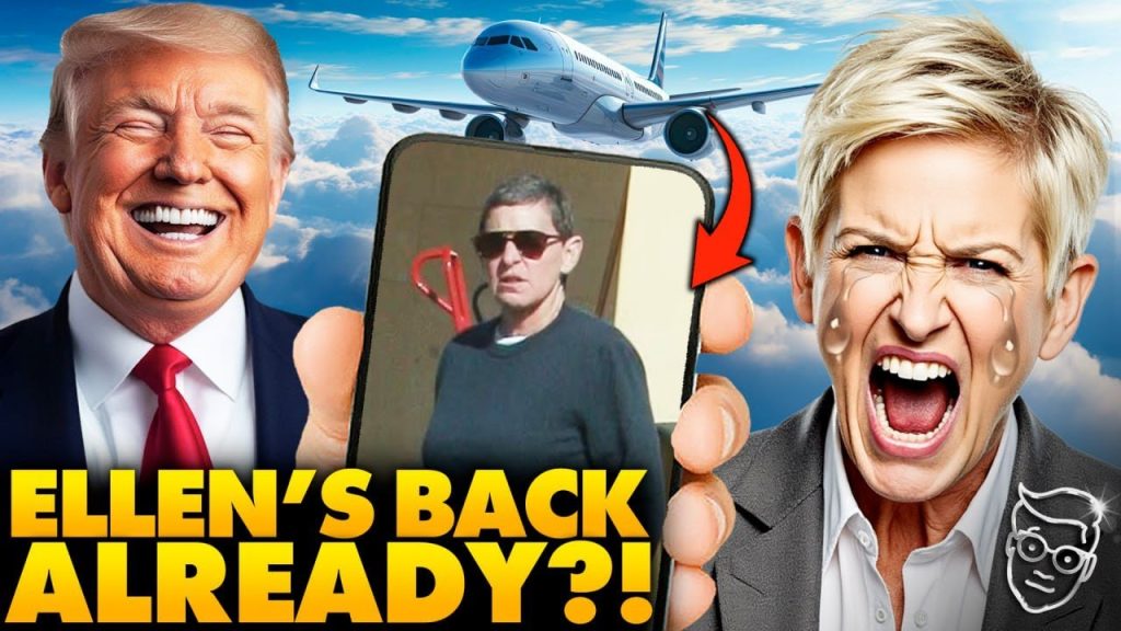 Ellen Returns After ‘FLEEING America’ Looking UNRECOGNIZABLE, UK Mansion DESTROYED | ‘Trump CURSE’