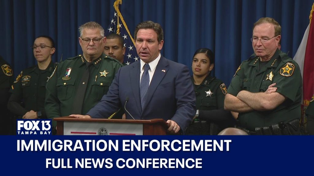 Full news conference: State and local officials address illegal immigration