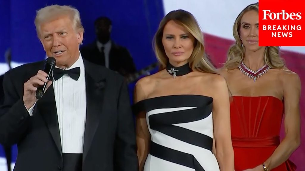 This Is A Hell Of A Day We’re Having, Right?’: Trump Speaks At Liberty Inaugural Ball