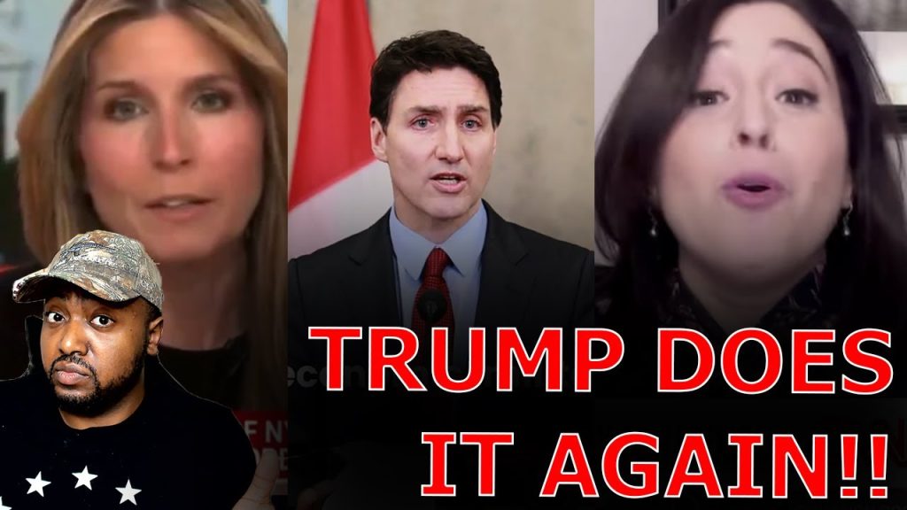 CNN AND MSNBC SEETHE Over Justin Trudeau And Canada BENDING THE KNEE To Trump Tariff DEMANDS!