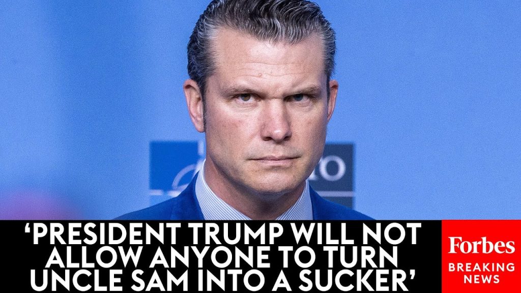 BREAKING NEWS: Pete Hegseth Puts NATO Allies On Notice That U.S. Will Not Be Treated Like A ‘Sucker’