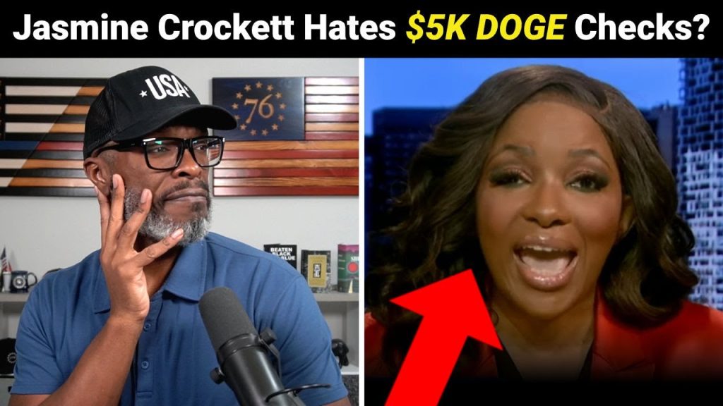 Elon Musk May Give K DOGE Stimulus And Jasmine Crockett HATES It!