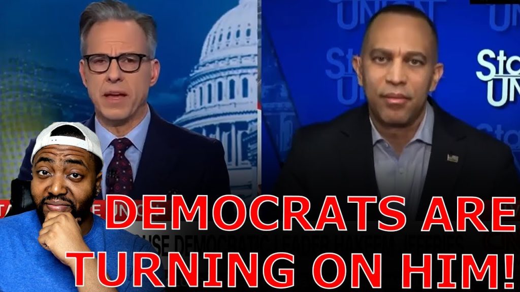 Democrat Leader STUNNED After CNN Confronts Him On Democrats TURNING ON HIM Amid TANKING Approval!